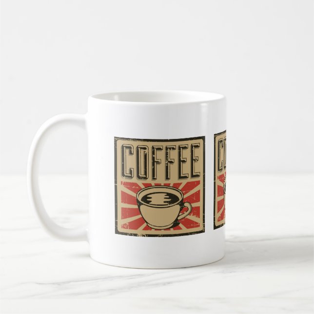 Caneca De Café Vintage Brew (Esquerda)