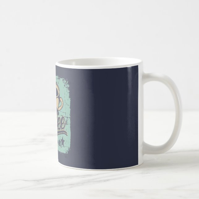 Caneca De Café Vintage Brew Elegance (Direita)