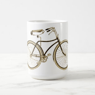 Caneca De Café Vintage Brown Bike