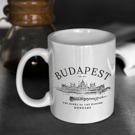 Caneca De Café Vintage Budapest: Timeless Charm of Hungary’s Capi