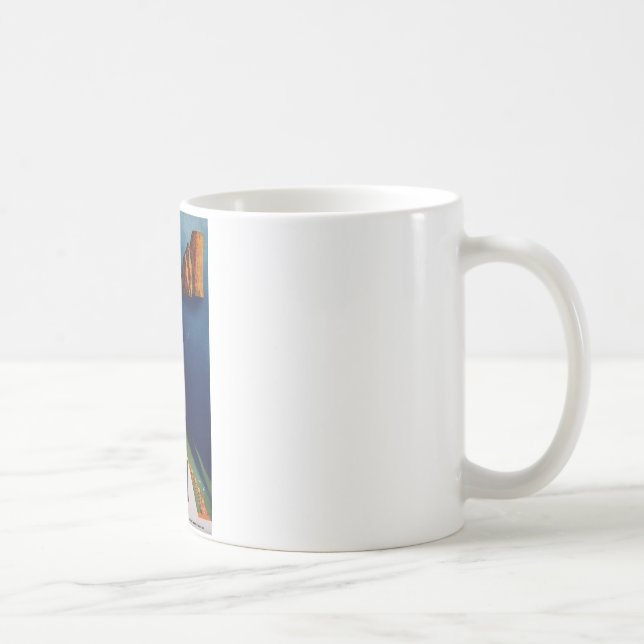 Caneca De Café Vintage Capri Itália Viagem (Direita)