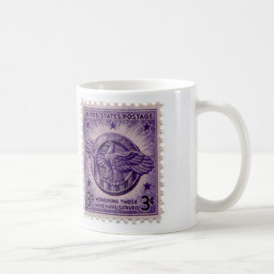 Caneca De Café Vintage Carimbo Carimbo
