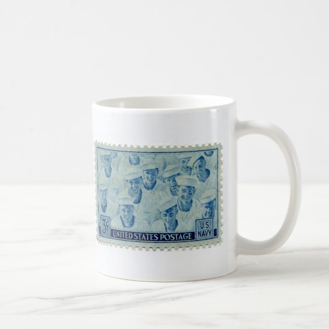 Caneca De Café Vintage Carimbo Carimbo (Direita)