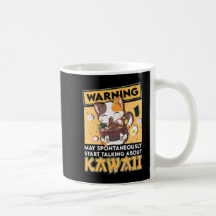 Caneca De Café Vintage Cat Ramen Kawaii Anime Garotas-Presentes J