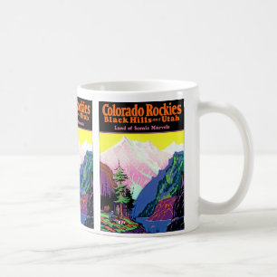 Caneca De Café Vintage Colorado