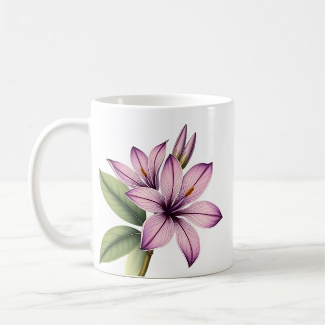 Caneca De Café Vintage crocus (Esquerda)