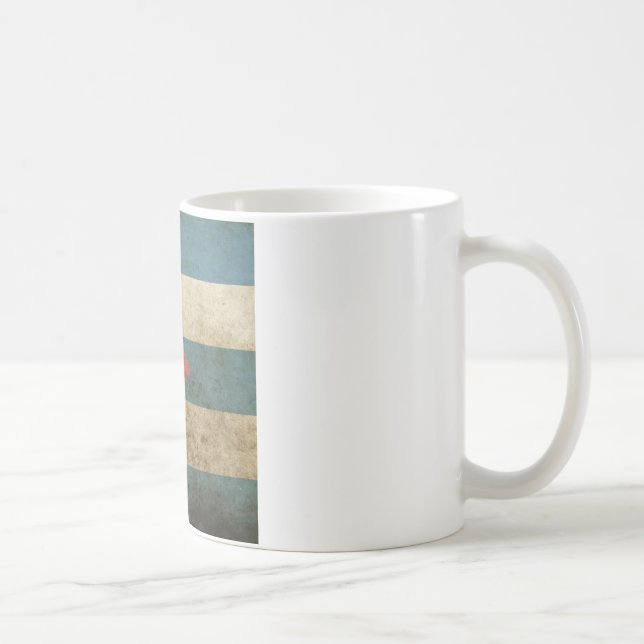 Caneca De Café Vintage Cuba (Direita)