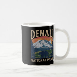Caneca De Café Vintage Denali National Park Retro Mount For Men W