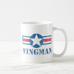 Caneca De Café Vintage do Wingman