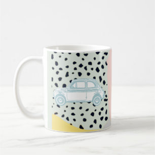 Caneca De Café Vintage Dream car