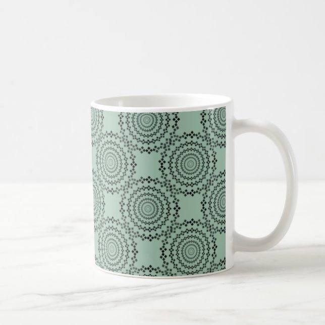 Caneca De Café Vintage Fab Mug, Sage (Direita)