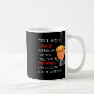 Caneca De Café Vintage Faça o Dia dos Pais Grande Novamente Pai E