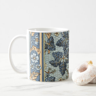 Caneca De Café Vintage Floral Art Nouveau Flores Selvagens De Ger