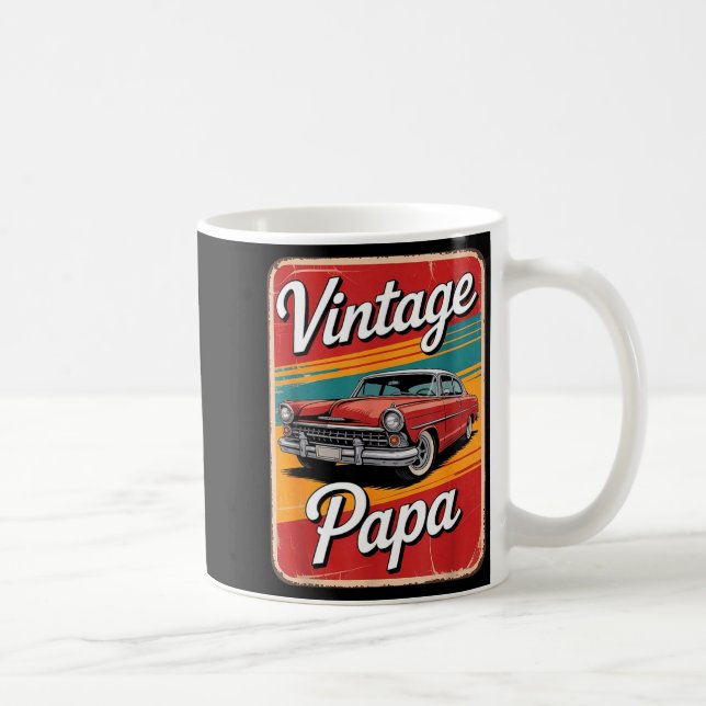 Caneca De Café Vintage Funny Papa  (Direita)
