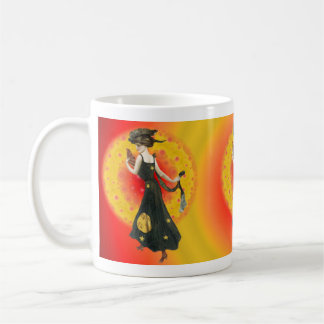 Caneca De Café Vintage Glamor Girl Mug