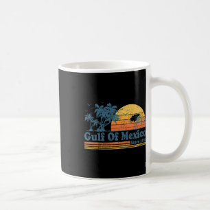 Caneca De Café Vintage Golfo Do México Desde 1672, Retro Beach Su