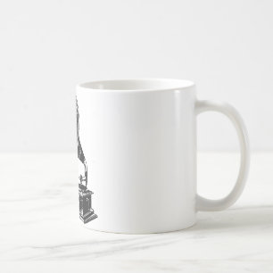 Caneca De Café Vintage Gramofone