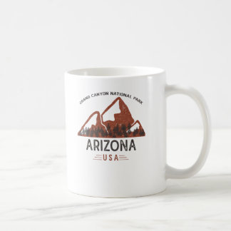 Caneca De Café Vintage Grand Canyon National Park Arizona Café