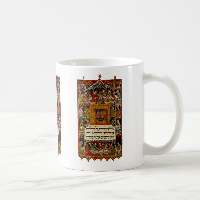 Caneca De Café Vintage Haggadah (Direita)