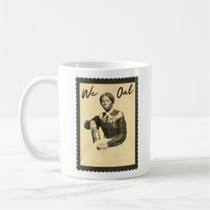 Caneca De Café Vintage Harriet Tubman - Nós Saímos - História Neg