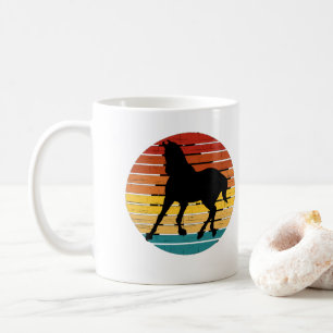 Caneca De Café Vintage Horse