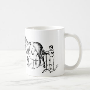 Caneca De Café VINTAGE ILLUSTRATION Horse Clip Custom Mug