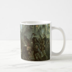 Caneca De Café Vintage Indians, Bison Dance de Karl Bodmer