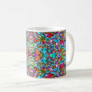 CANECA DE CAFÉ VINTAGE ITALIAN ORNAMENTAL COFFEE MUG