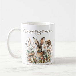 Caneca De Café Vintage Jack Rabbit Primavera Coffee Mug