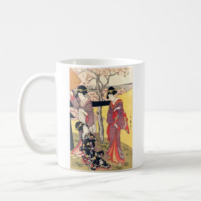 CANECA DE CAFÉ VINTAGE JAPONESE ART (Esquerda)