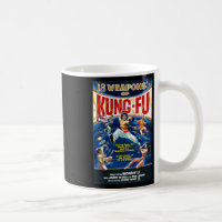 Vintage Kungfu Karate Bjj Martial Arts Movie Retro