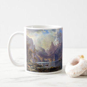 Caneca De Café Vintage Landscape, Lake Tahoe, por Albert Bierstad