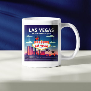 Caneca De Café Vintage Las Vegas Nevada