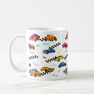 Caneca De Café Vintage legal e carros clássicos em um único lugar