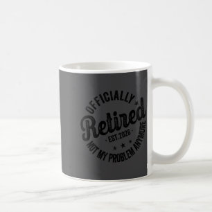 Caneca De Café Vintage Ly Aposentado 2026 Aposentadoria Engraçada