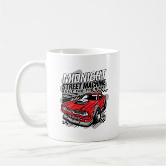 Caneca De Café Vintage Mechanic Shirt - Midnight Street Machine C