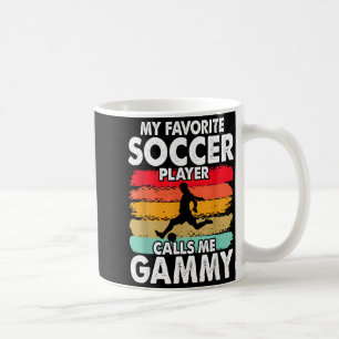 Caneca De Café Vintage Meu Jogador de Futebol Favorito Me Chama d