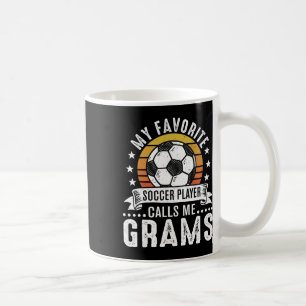 Caneca De Café Vintage Meu Jogador de Futebol Favorito Me Chama d