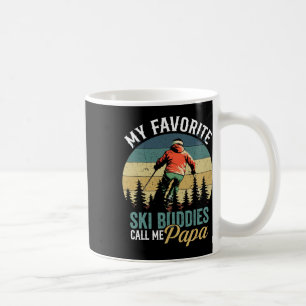 Caneca De Café Vintage Meus Amigos de Esqui Favoritos Me Chamam d
