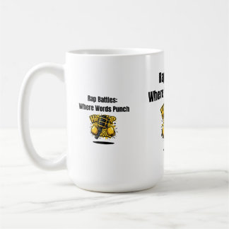Caneca De Café Vintage Microphone Hip Hop Rap Battles Digital Ill