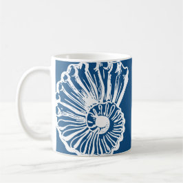 Caneca De Café Vintage Nautilus Sea Shell Mug