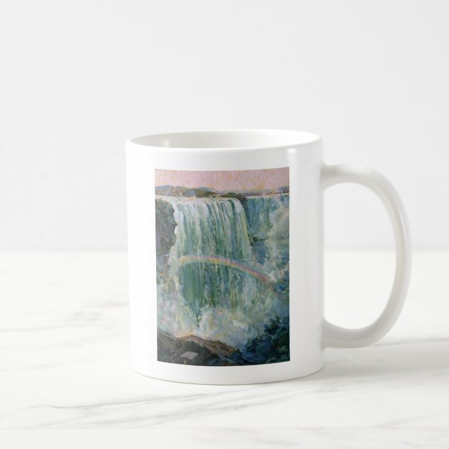 Caneca De Café Vintage Niagara Falls (Direita)