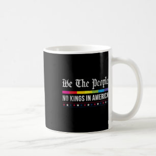 Caneca De Café Vintage No Kings In America Nós, Os Pessoas Patrio