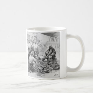 Caneca De Café Vintage Pirates Contando seus Tesouros e Loot