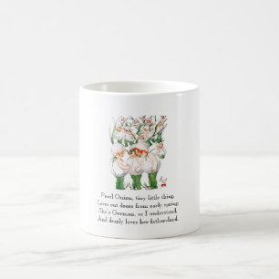 Caneca De Café Vintage Poem Pearl Onions Cujas Crianças Vegetais