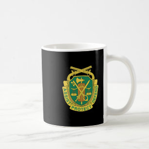 Caneca De Café Vintage, Polícia Militar Americana, Logotipo Veter