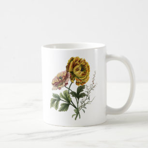 Caneca De Café Vintage Poppy Flowers