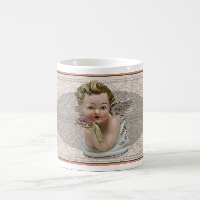CANECA DE CAFÉ VINTAGE PORCELAIN BOY (Centro)