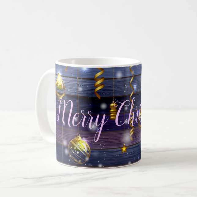 Caneca De Café Vintage Purple (Frente Esquerda)