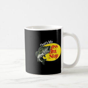 Caneca De Café Vintage Que Meu Irmão Pára De Pescar Engraçado